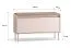 Ingresso completo - Set E "Nampa", color rovere Cremona / cashmere, 1 mobile, 1 specchio, 1 scarpiera, 1 armadio con otto ganci, rivestimento in velluto, Sistema "Soft-Close"