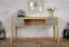 Scrivania Braianik 17 in rovere Wotan / verde, 75 x 138 x 53 cm, con 2 pratici cassetti, maniglie in metallo, bordi protetti in ABS, per ufficio, soggiorno