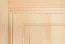 Armadio in legno di pino massiccio naturale 008 - Dimensioni 190 x 90 x 60 cm (H x L x P)