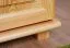 Armadio in legno di pino massiccio naturale 008 - Dimensioni 190 x 90 x 60 cm (H x L x P)