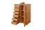 Comodà Tasman 16 in rovere selvatico massiccio oliato - Dimensioni: 112 x 80 x 45 cm (A x L x P)