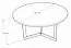 Tavolino moderno Granollers 02 | Marmo nero elegante | 80 x 80 x 42 cm | Design raffinato