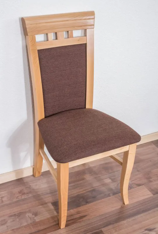 Sedia "Junco" 249 in faggio massiccio naturale | Design moderno | 98 x 48 x 50 cm | Seduta imbottita
