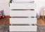 Cassettiera per cameretta "Alard" 05 | Bianco | 94 x 80 x 40 cm | 4 cassetti moderni