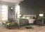 Cassettone per letto Caesio | Antracite | 20 x 75 x 150 cm | Pino massello | Design moderno
