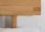 Letto una piazza e mezza "Wooden Nature" 02, rovere massello, oliato - 120 x 200 cm (l x l)