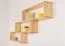 Mensola a muro in pino massello naturale Junco 280 | 85 x 180 x 20 cm | Design moderno e robusto