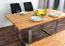 Tavolo Nature 414 | Faggio massello oliato | Piano rustico | 160 x 90 cm | Design moderno