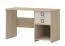 Scrivania per cameretta Benjamin 28 | Faggio/crema | 74 x 125 x 60 cm | 2 cassetti | Stile moderno
