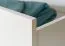 Armadio guardaroba con ante battenti Siumu 36 | Bianco lucido | 226 x 277 x 60 cm | Massima organizzazione
