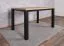 Elegante tavolo da pranzo Varbas 02, bicolore, rovere Gold Craft / nero opaco, 120 x 80 cm, struttura robusta, tavolo da cucina resistente, moderno
