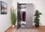 Armadio stretto Hannut 39, colore: antracite - Dimensioni: 190 x 100 x 56 cm (A x L x P)