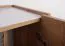 Cassettiera alta a due ante Ashford 04, colore: Rovere Riviera / Marmo Bianco - Dimensioni: 122 x 97 x 37 cm (A x L x P)