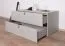 Cassettiera Skalle 08 per cameretta | Grigio | 47 x 94 x 49 cm | 2 cassetti con soft close