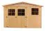 Casetta da giardino prefabbricata "Mainau" con tetto a capanna - 300 cm x 300 cm (l x p) - incl. cartone catramato