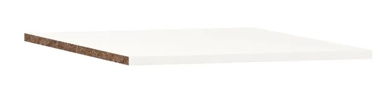 Ripiano per armadi Aenna a due ante | Bianco | 1,5 x 48 x 57,5 cm | Design moderno