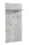 Armadio da ingresso "Molia" 03 | Effetto cemento moderno | 5 ganci | 1 ripiano | Bordi in ABS | 137 x 67 x 19,5 cm