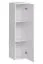 Parete soggiorno Valand 13 bianco/nero | 170x300x40 cm | Due basi TV | Design moderno