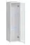 Parete attrezzata Balestrand 197 | Tre pensili a muro | Bianco/nero | 160 x 330 x 40 cm | Ampio spazio