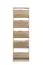 Scarpiera Veliko 05 | Rovere Sonoma | 5 ante battenti | 5 scomparti | 191,5 x 58 x 18 cm | Bordi ABS