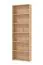 Scaffale Knide 15 grigio rovere | 6 scomparti | bordi ABS | 211,5 x 70 x 24,5 cm