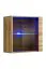 Pensile moderno Balestrand 308 | Rovere Wotan | 150 x 330 x 40 cm | 8 ripiani