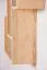 Mensola a muro in legno di pino massello naturale "Junco 287" | 85 x 104 x 20 cm | Design moderno