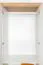 Armadio Badile 06 | 2 ante | pino bianco e marrone | 187 x 97 x 49 cm | stile country