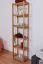 Scaffale in pino massello color ontano Junco 54D | 200 x 50 x 30 cm | 5 ripiani robusti