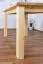 Tavolo rettangolare Turakos 97 | Pino massiccio naturale | 120 x 80 cm | Design moderno e robusto