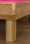 Letto singolo "Wooden Nature" 01, rovere massello, oliato - 100 x 200 cm (l x l)