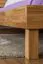 Letto singolo "Wooden Nature" 02, rovere massello, oliato - 100 x 200 cm (l x l)