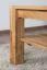 Tavolino salotto rovere massello | 105 x 65 x 45 cm | Design moderno e robusto
