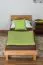 Letto futon in faggio massello oliato 90 x 200 cm | Design moderno | Alta stabilità | Facile da abbinare