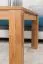 Tavolino "Wooden Nature" 419 rovere massello | Design moderno | 45 x 80 x 80 cm | Colore naturale
