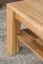 Tavolino in rovere massello "Wooden Nature" 420 | 80 x 80 x 45 cm | Design moderno e artigianalità
