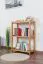 Scaffale in pino massello color ontano Junco 57C | 60 x 30 x 86 cm | Design moderno e robusto