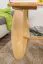Tavolino in pino massello naturale 005 | Design moderno | 60 x 65 x 65 cm | Colore naturale