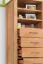 Settimino "Wooden Nature" 128 | Faggio massello | 160 x 60 x 40 cm | 6 cassetti | Design moderno