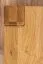 Panca "Wooden Nature" 134 in rovere massello | 120 x 33 cm | Design moderno | Made in artigianato