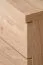 Set ingresso 4 pezzi "Angvik" | Rovere e nero | 2 scarpiere, mensola con specchio, appendiabiti con 4 ganci, seduta imbottita