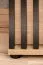 Set ingresso 3 pezzi "Angvik" | Rovere Jackson Hickory e nero | Armadio, scarpiera, mensola con specchio