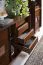Credenza Inginele 01 in noce | 4 cassetti pratici | 2 ante scorrevoli ammortizzate | 81 x 183 x 48 cm | 6 vani, 3 ripiani