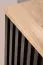 Set ingresso "Angvik" 3 pezzi | Rovere/Nero | Armadio, scarpiera con seduta imbottita, appendiabiti con 4 ganci