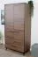 Armadio Altels 20 noce | 185 x 91 x 51 cm | Stile rustico | Ampio spazio e dettagli di qualità