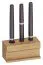 Set 3 supporti per comodino | Legno di faggio | Naturale | Organizzazione elegante