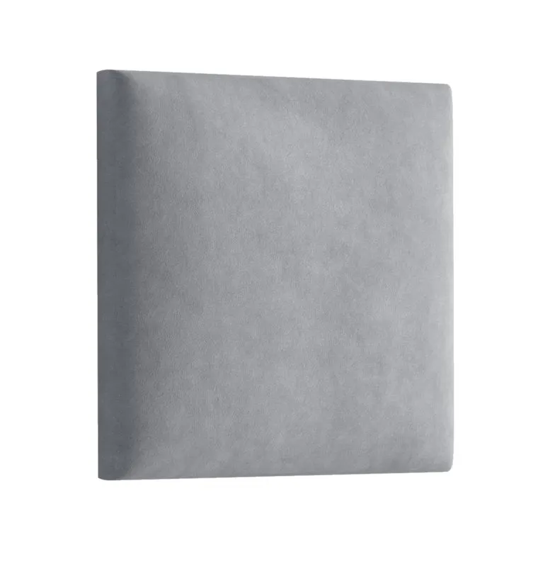 Pannelli imbottiti 38 x 40 cm | Set 10 pezzi | Grigio velluto | Praticità e stile per pareti e panche
