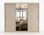Armadio scorrevole Gorski 74 | Rovere Artisan | 3 ante con specchio | 12 scomparti | 218 x 233 x 61 cm