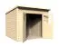 Casetta da giardino "Mainz" 04, legno grezzo, incl. pavimento - spessore 19 mm, SU: 5,80 m²