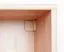 Mensola a muro per cameretta "Benjamin" 32 | Colore faggio | 37 x 94 x 25 cm | Design moderno